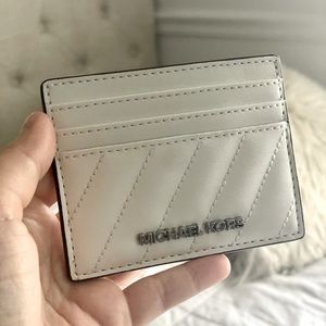 Michael Kors Card Holder In White